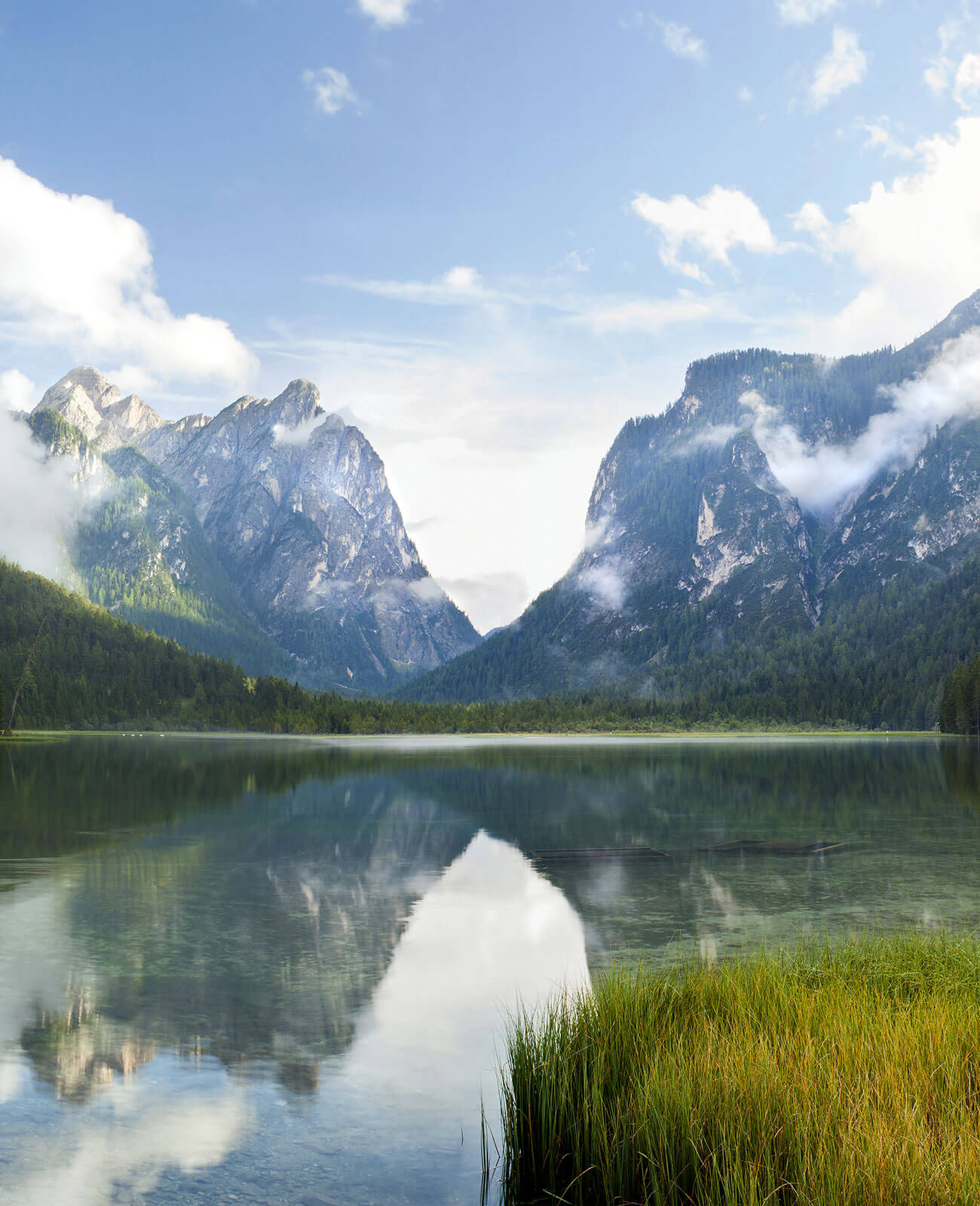 Toblacher See im Sommer