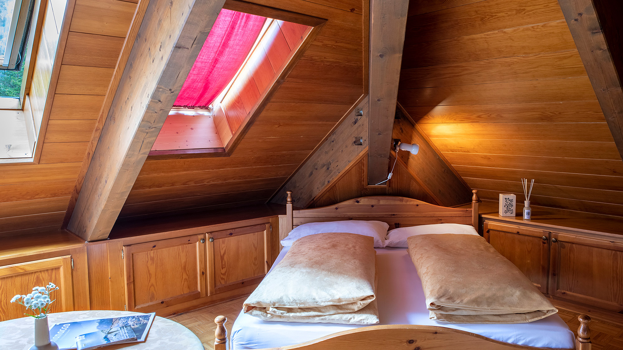 Bedroom with double bed