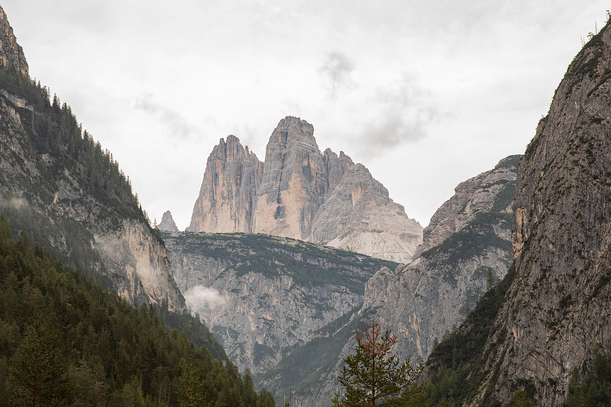 View of the Three Peaks