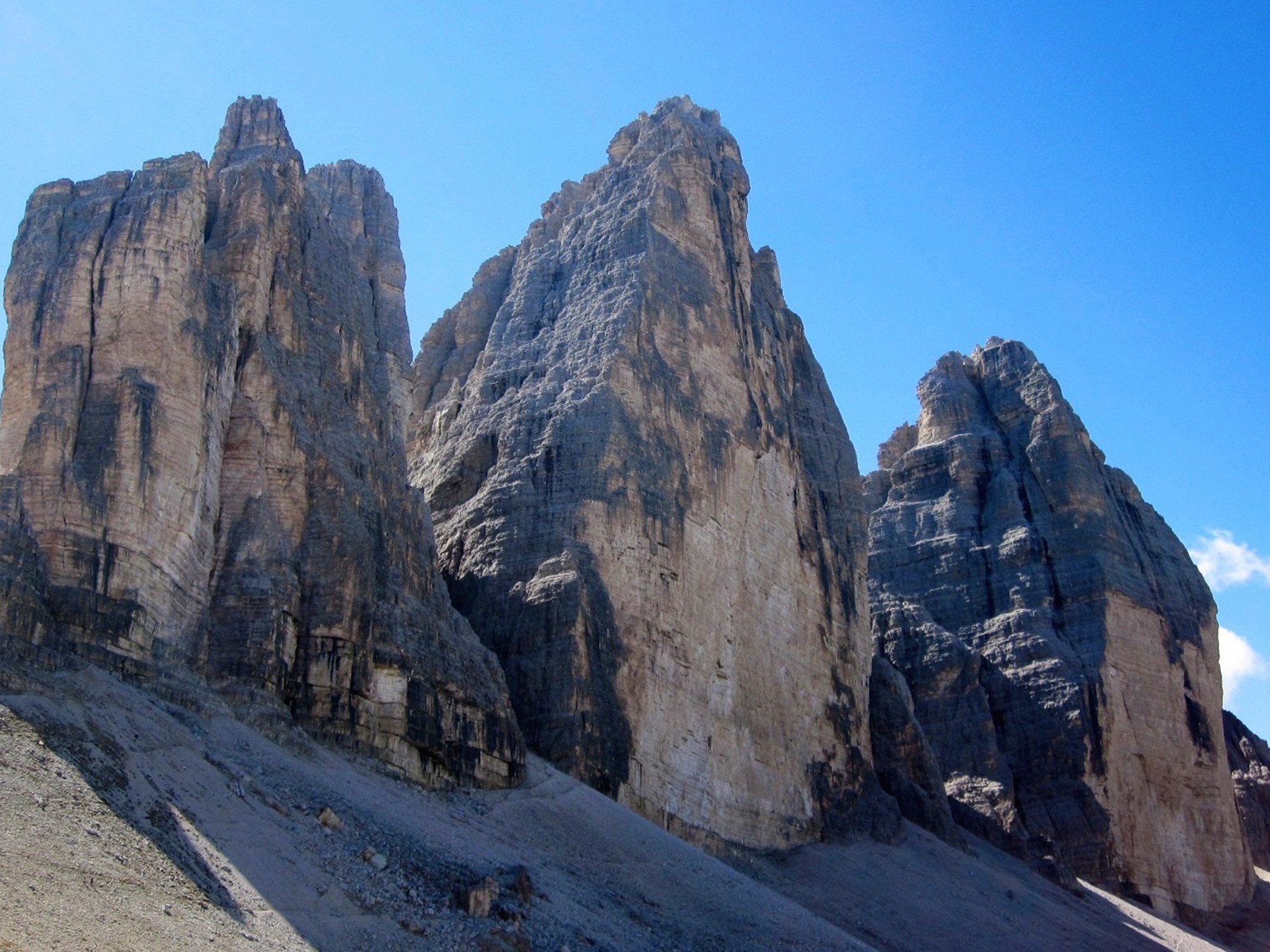 Drei Zinnen im Sommer
