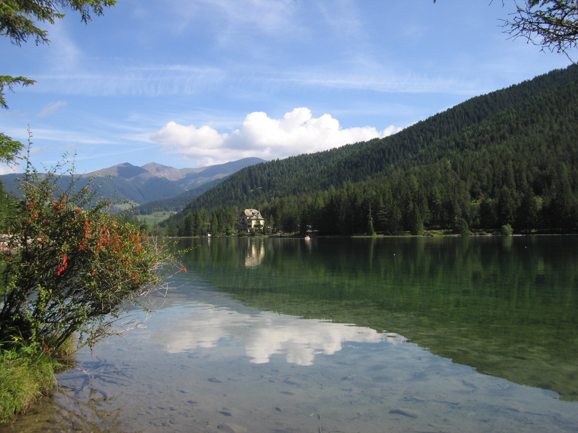 Toblacher See im Sommer